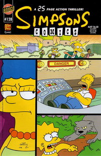 Simpsons Comics (Otter Press, 1998 series)  #128 (2007)