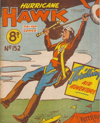 Hurricane Hawk (Southdown Press, 1947 series) #152 [March 1952?]