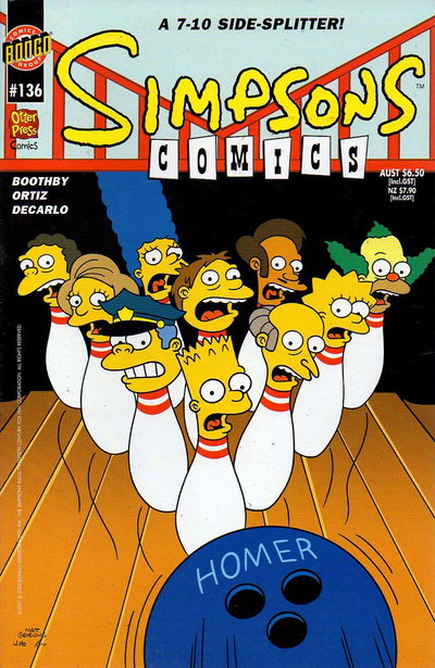 Simpsons Comics  #136 (2008)