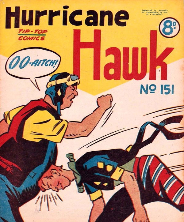 Hurricane Hawk (Southdown Press, 1947 series) #151 ([1952?])