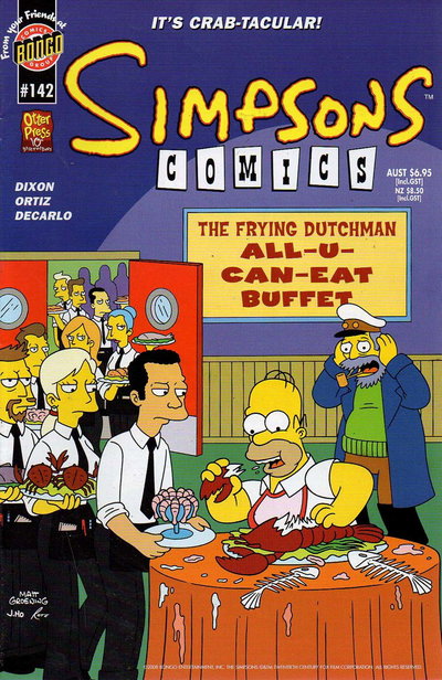 Simpsons Comics  #142 (2008)