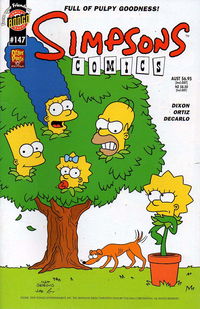 Simpsons Comics (Otter Press, 1998? series) #147 2008