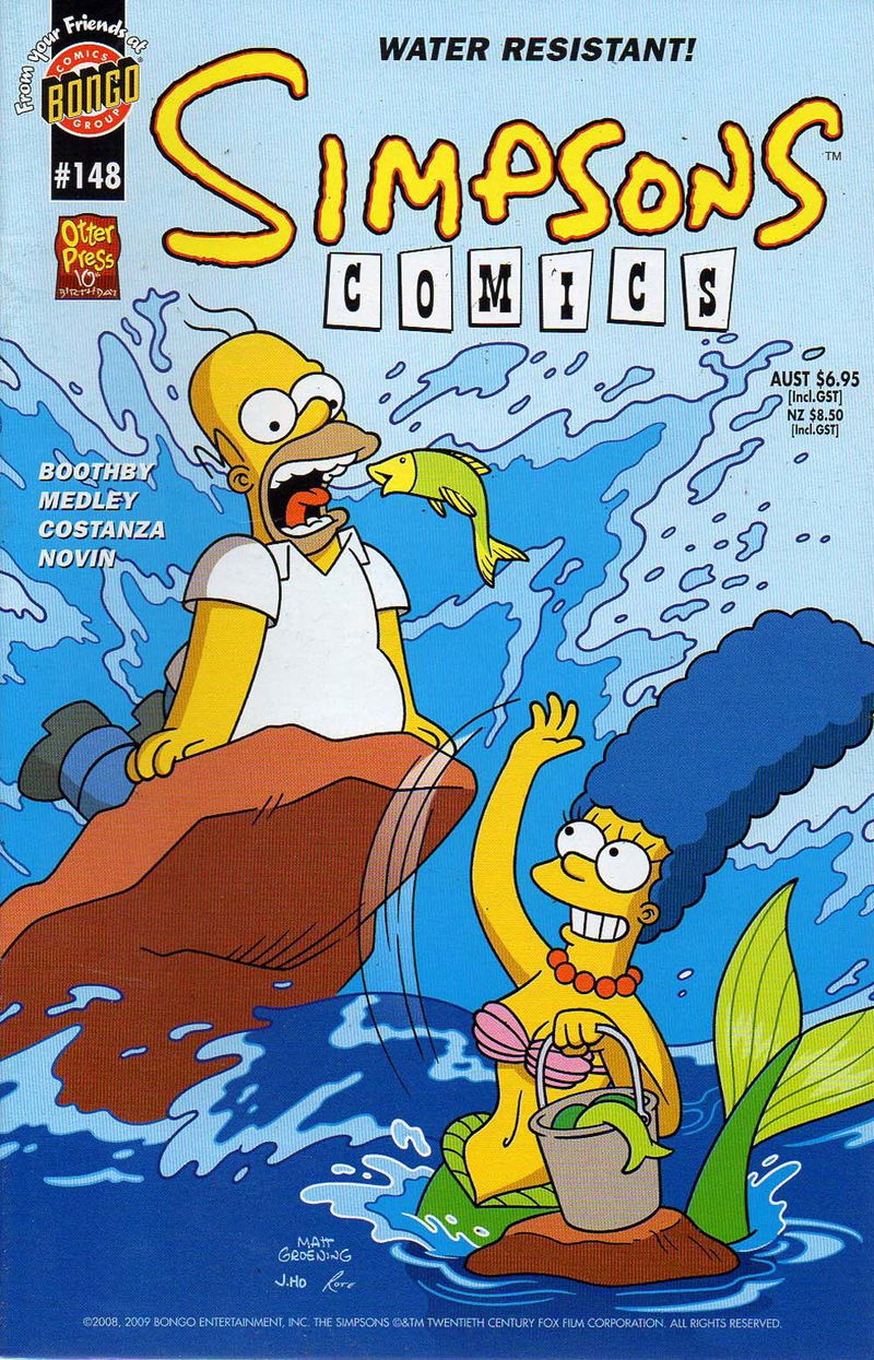 Simpsons Comics (Otter Press, 1998? series) #148 (2009)