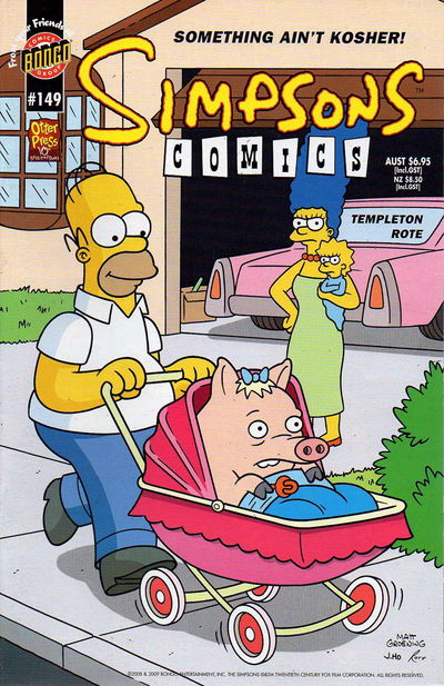 Simpsons Comics (Otter Press, 1998? series) #149 (2009)