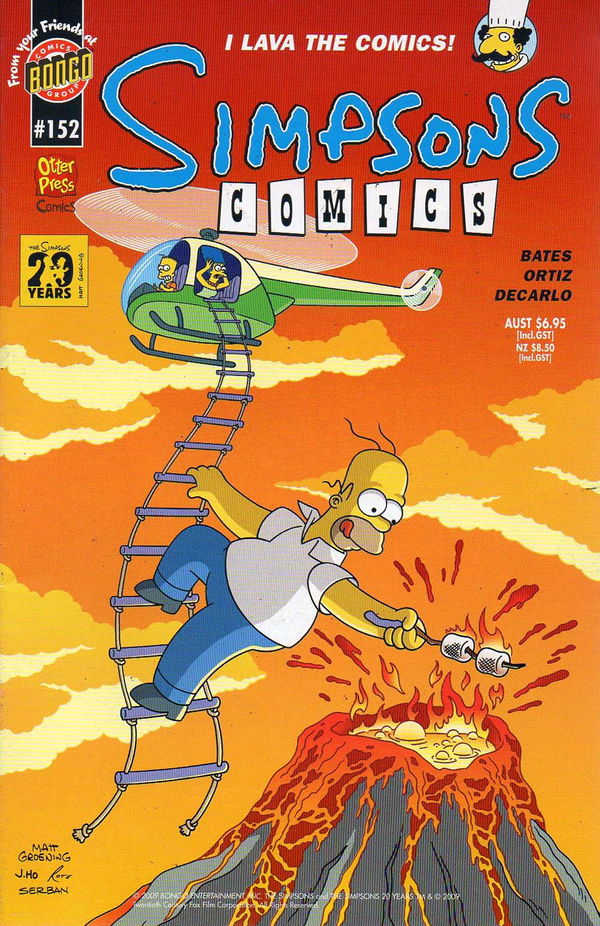 Simpsons Comics (Otter Press, 1998? series) #152 (2009)