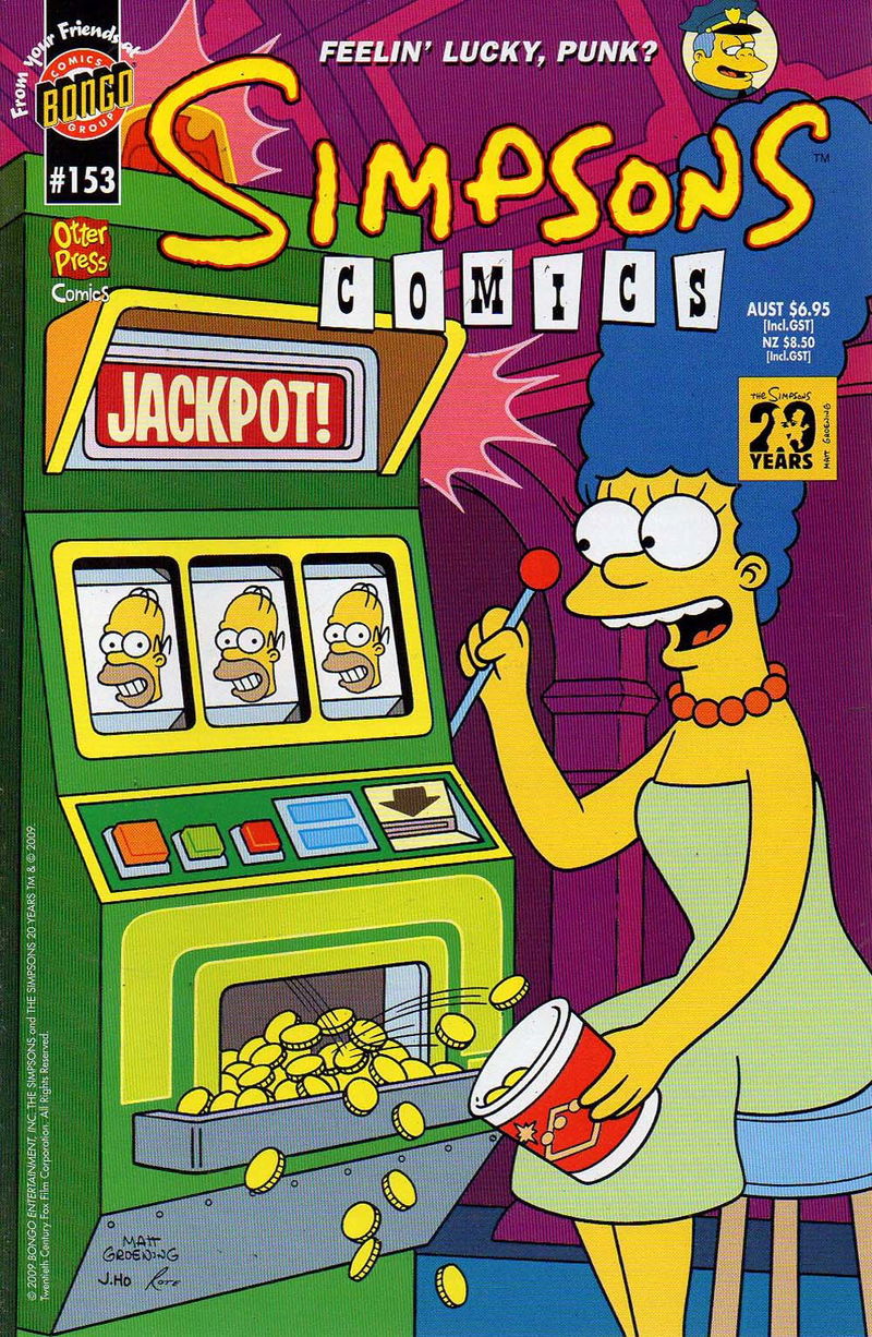 Simpsons Comics (Otter Press, 1998? series) #153 (2009)