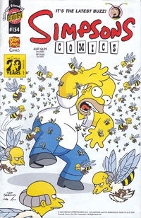 Simpsons Comics (Otter Press, 1998? series) #154 2009