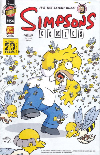 Simpsons Comics  #154 (2009)