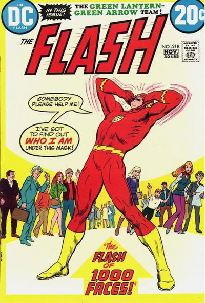 The Flash (DC, 1959 series) #218 October-November 1972