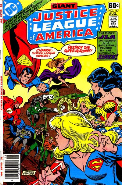 Justice League of America (DC, 1960 series) #157 (August 1978)