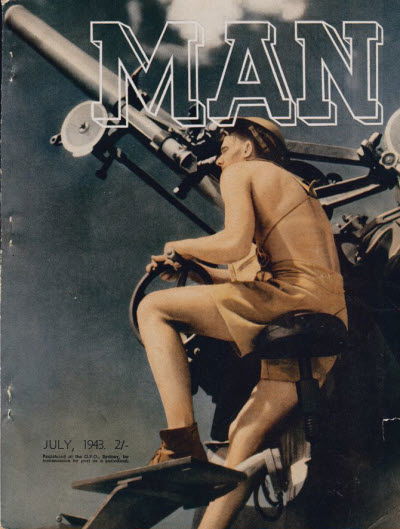 Man [Man Magazine] (KG Murray, 1936? series) v14#2 (July 1943)
