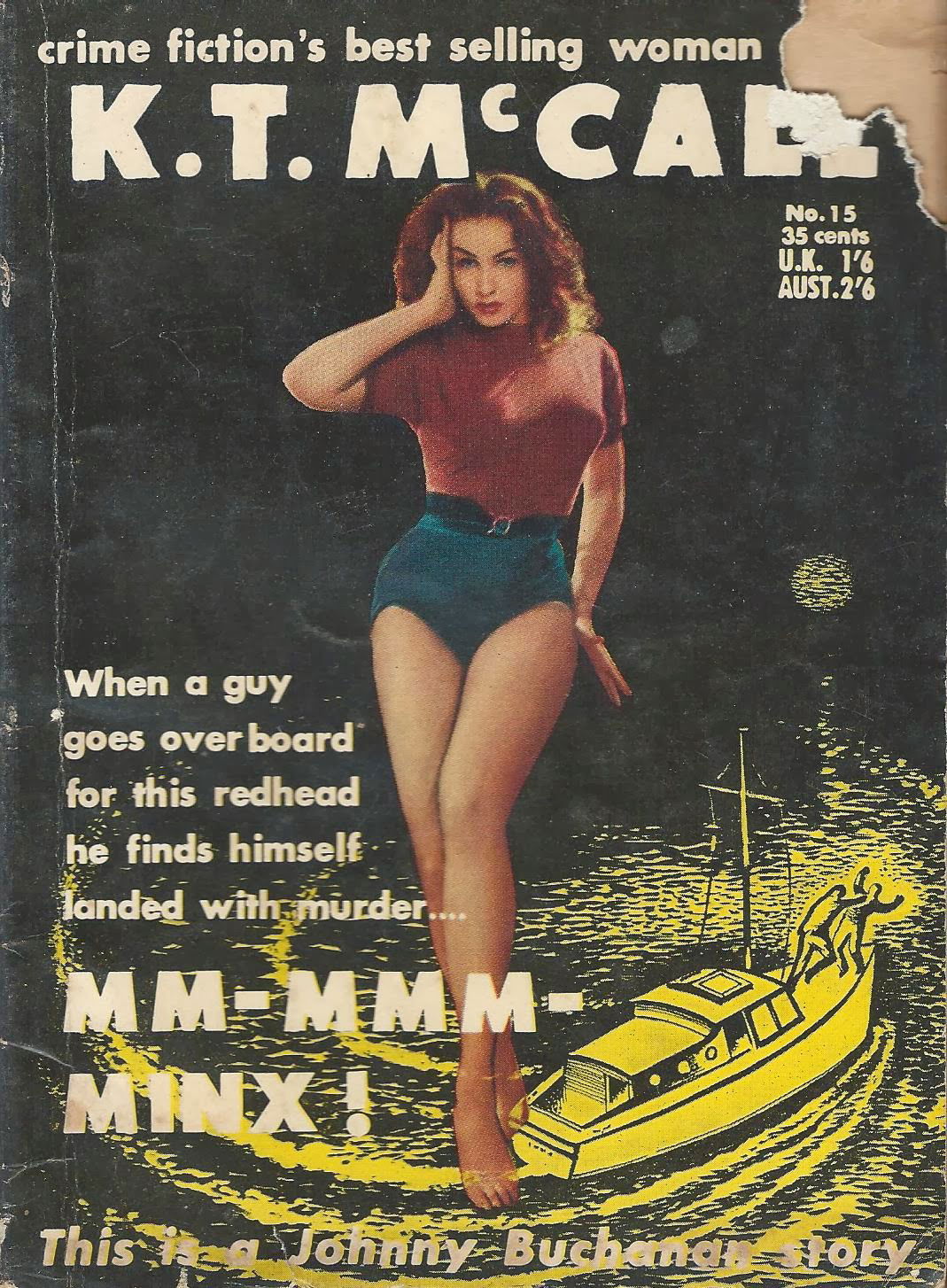 K.T. McCall (Horwitz, 1957 series) #15 — Mm-Mmm-Minx (1958)