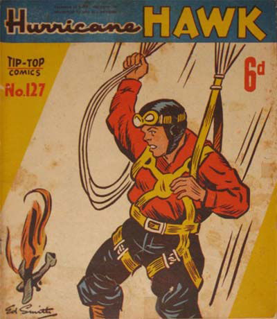 Hurricane Hawk (Southdown Press, 1947 series) #127 [February 1950?]