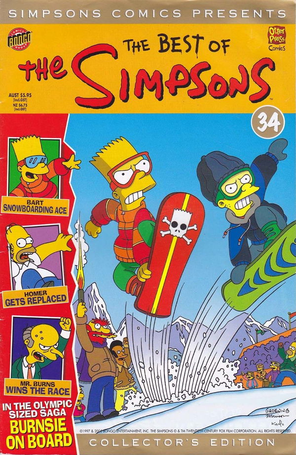 Simpsons Comics Presents the Best of the Simpsons Collector's Edition (Otter Press, 2005? series) #34 ([2005?])