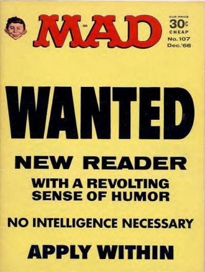 Mad  #107 (December 1966)