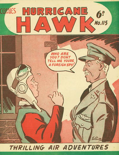 Hurricane Hawk (Southdown Press, 1947 series) #115 [February 1949?]