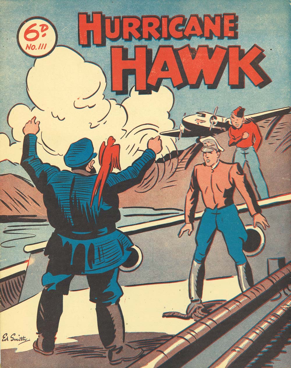 Hurricane Hawk (Southdown Press, 1947 series) #111 ([October 1948?])