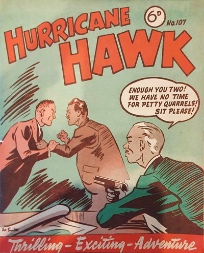 Hurricane Hawk (Southdown Press, 1947 series) #107 [1948?]