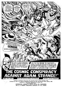 The Flash Album (Murray, 1977? series) #15 — The Cosmic Conspiracy Against Adam Strange