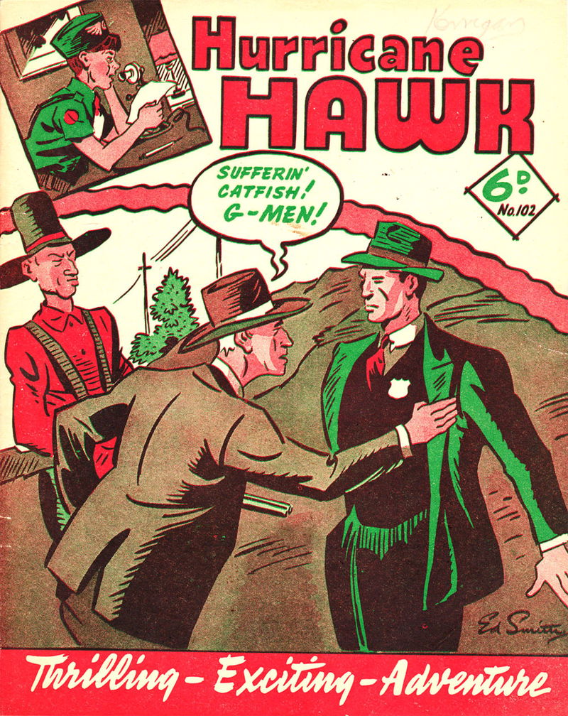 Hurricane Hawk (Southdown Press, 1947 series) #102 ([1948?])