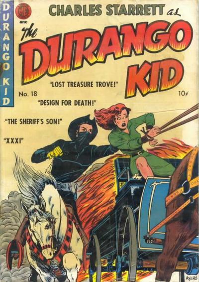 Charles Starrett as the Durango Kid (Magazine Enterprises, 1949 series) #18 (August-September 1952)
