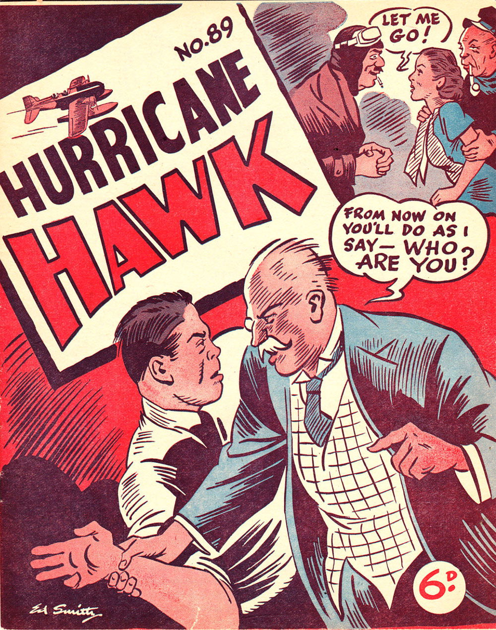 Hurricane Hawk (Fitchett, 1938 series) #89 — The Adventures of Hurricane Hawk ([December 1946?])