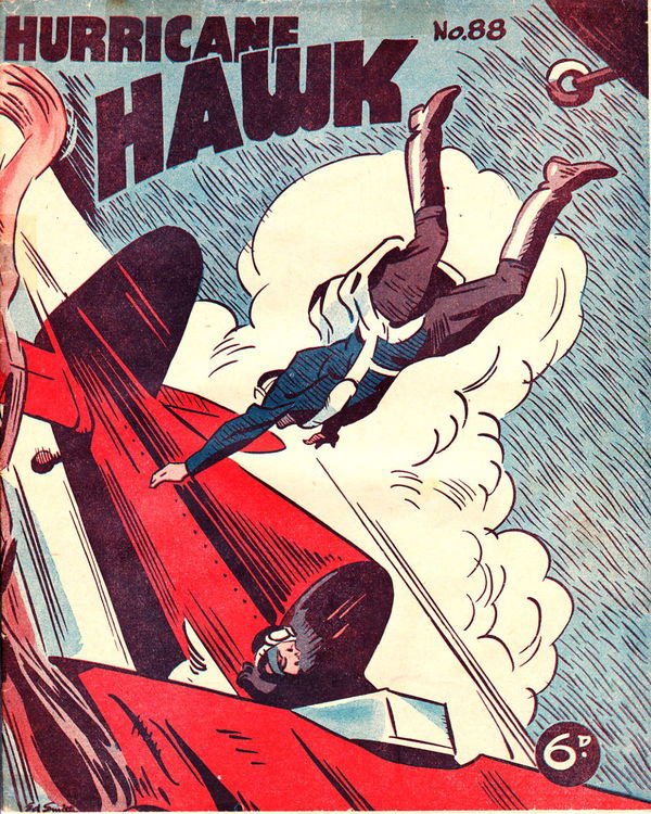 Hurricane Hawk (Fitchett, 1938 series) #88 ([November 1946?]) —The Adventures of Hurrican Hawk