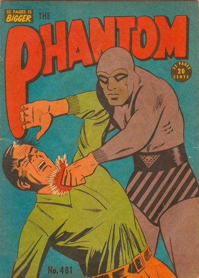 The Phantom (Frew, 1971 series) #481 [August 1972?]