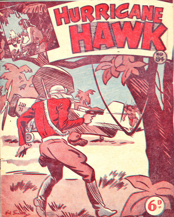 Hurricane Hawk (Fitchett, 1938 series) #84 — The Adventures of Hurrican Hawk [July 1946?]