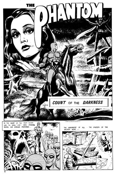 The Phantom (Frew, 1983 series)  #942 (November 1989) — Count of the Darkness