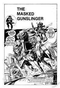 The Masked Gunslinger (Yaffa/Page, 1980 series) [nn] ([1980?]) — The Masked Gunslinger