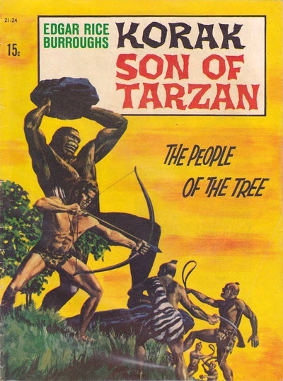 Edgar Rice Burroughs Korak Son of Tarzan  #21-24 ([March 1971])