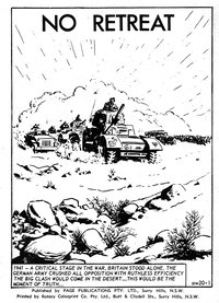 Real War Library (Yaffa/Page, 1975 series)  #2 ([1975?]) — No Retreat