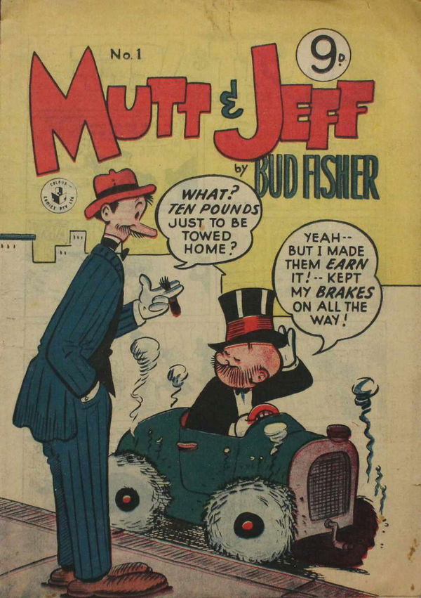 Mutt & Jeff (Colour Comics, 1956 series) #1 ([March 1956?])