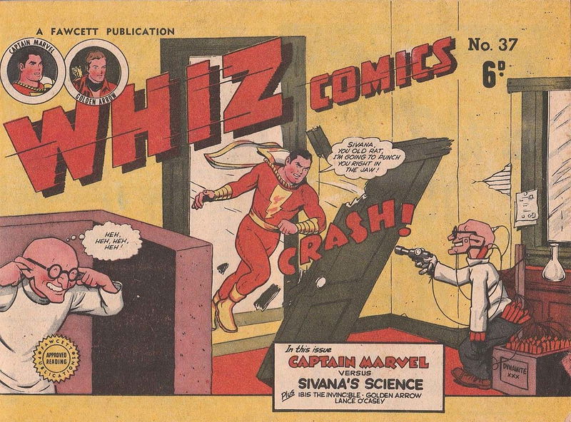 Whiz Comics (Cleland, 1949 series) #37 ([1950?])