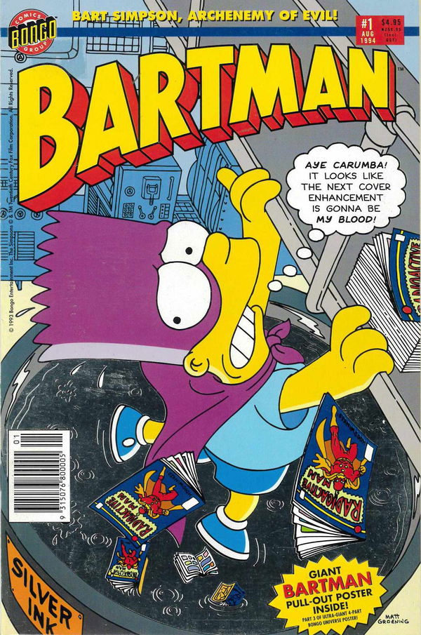 Bartman (Trielle, 1995? series) #1 (August 1994)