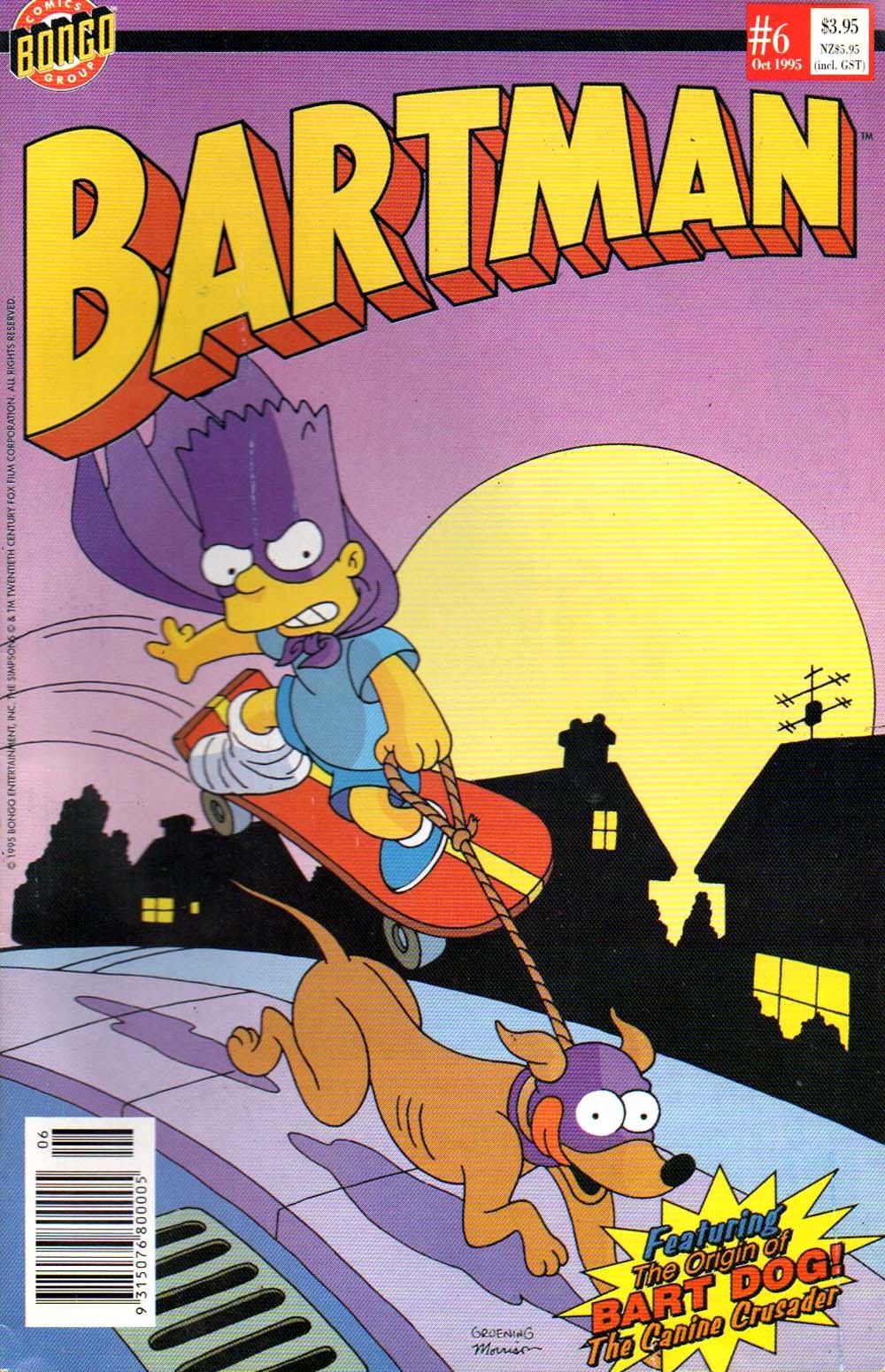 Bartman (Trielle, 1995? series) #6 (October 1995)