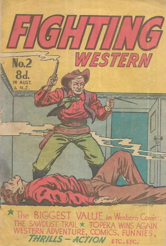 Fighting Western (AGP, 1953? series) #2 ([November 1953?])