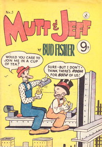 Mutt & Jeff (Colour Comics, 1956 series)  #5 ([July 1956?]) — Untitled