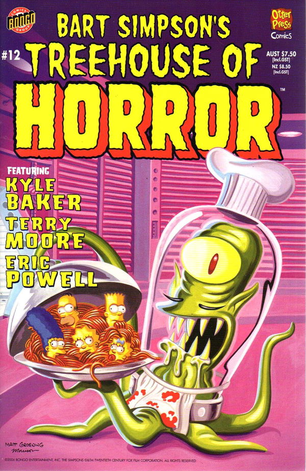 Bart Simpson's Treehouse of Horror (Otter Press, 1995? series) #12 (2006)