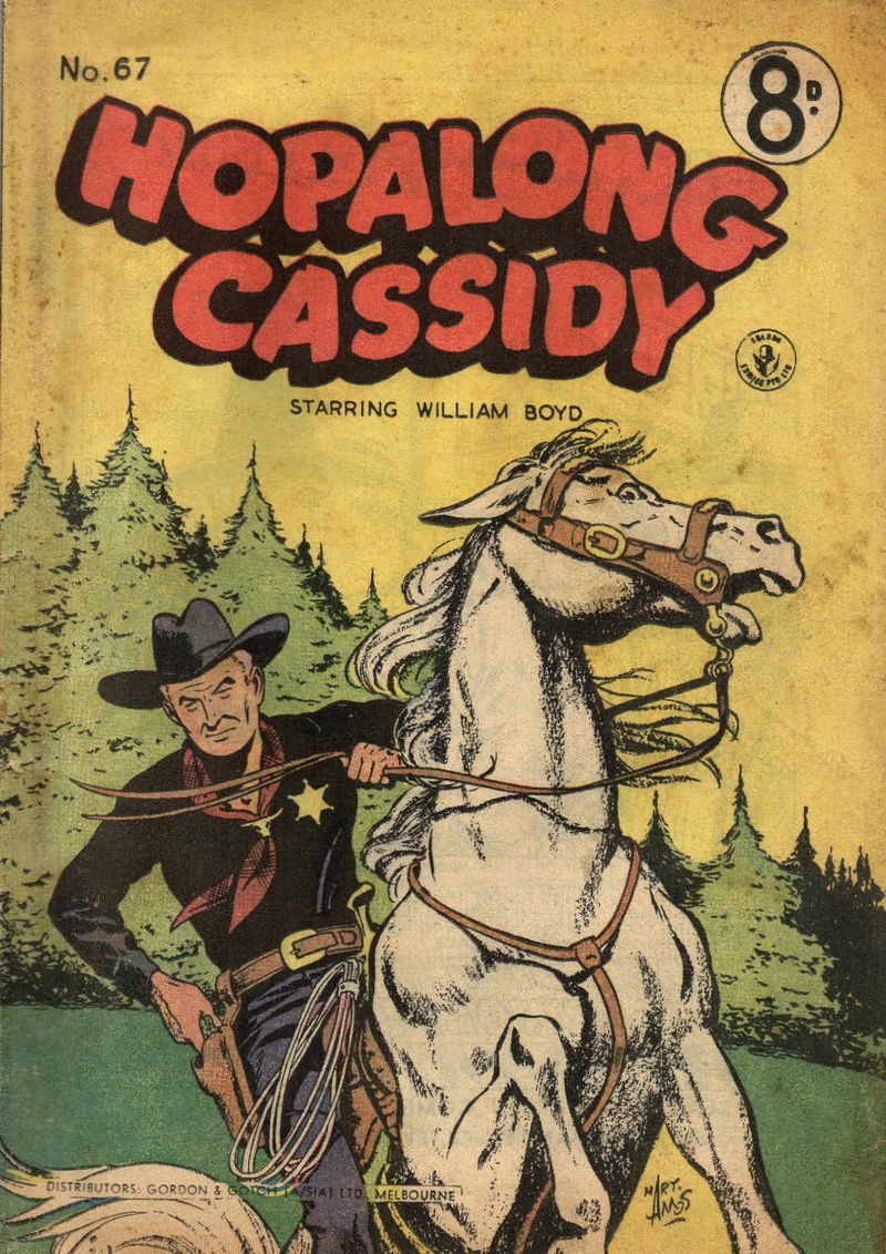 Hopalong Cassidy (Colour Comics, 1954 series) #67 ([December 1954?])