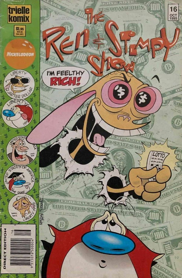 The Ren & Stimpy Show (Trielle, 1994 series) #16 (October 1995)