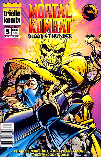 Mortal Kombat: Blood & Thunder (Trielle, 1994 series) #5 February 1995