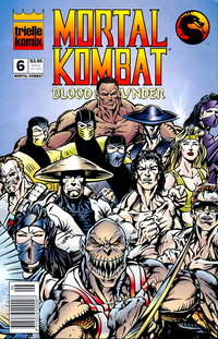 Mortal Kombat: Blood & Thunder (Trielle, 1994 series)  #6 (March 1995)