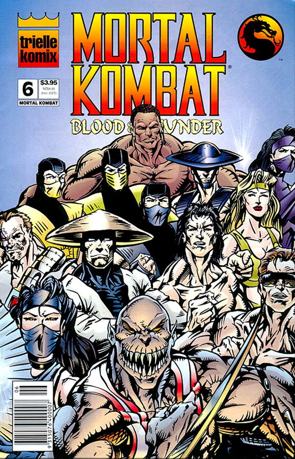 Mortal Kombat: Blood & Thunder (Trielle, 1994 series) #6 (March 1995)