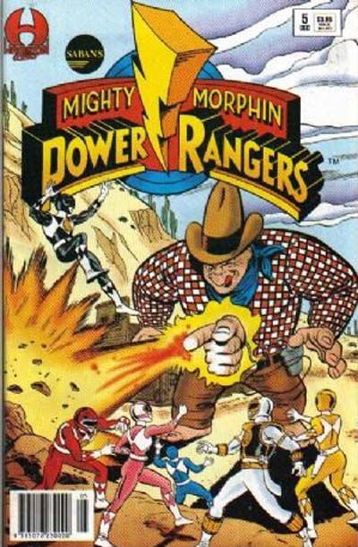 Saban's Mighty Morphin Power Rangers (Trielle, 1995 series) #5 (December 1995)