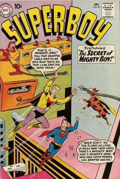 Superboy (DC, 1949 series) #85 December 1960