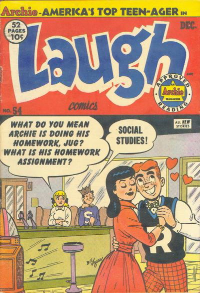 Laugh Comics (Archie, 1946? series) #54 December 1952