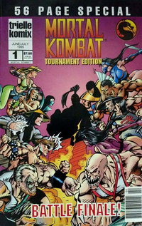 Mortal Kombat Tournament Edition (Trielle, 1995 series)  #1 (June/July 1995)