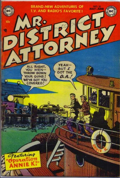 Mr. District Attorney (DC, 1948 series) #33 (May-June 1953)